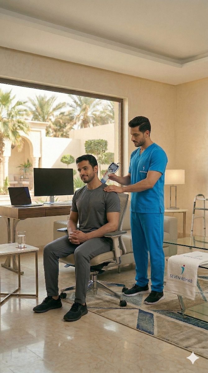 علاج طبيعي منزلي من مركز سبعة